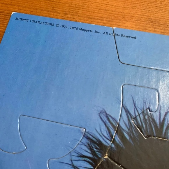 Vintage Sesame Street Bert and Ernie ice cream Sundae puzzle - Picture 8 of 11